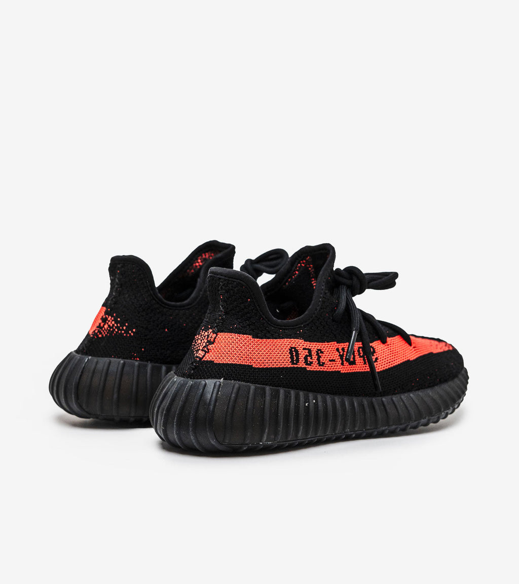 YZ Boost 350 V2 Core Black Red